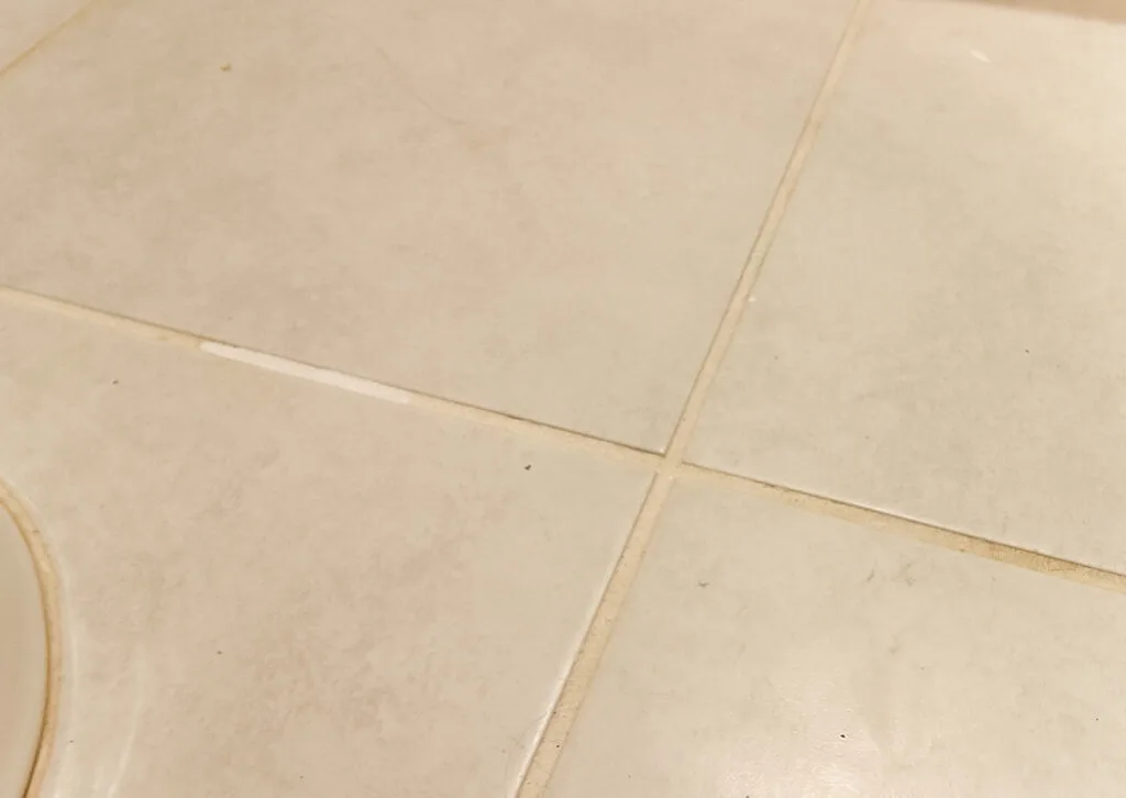 grout pen before and after