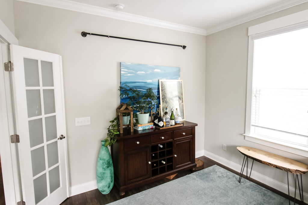 Guest bedroom makeover before