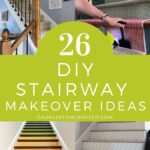 26 diy stairway makeover ideas