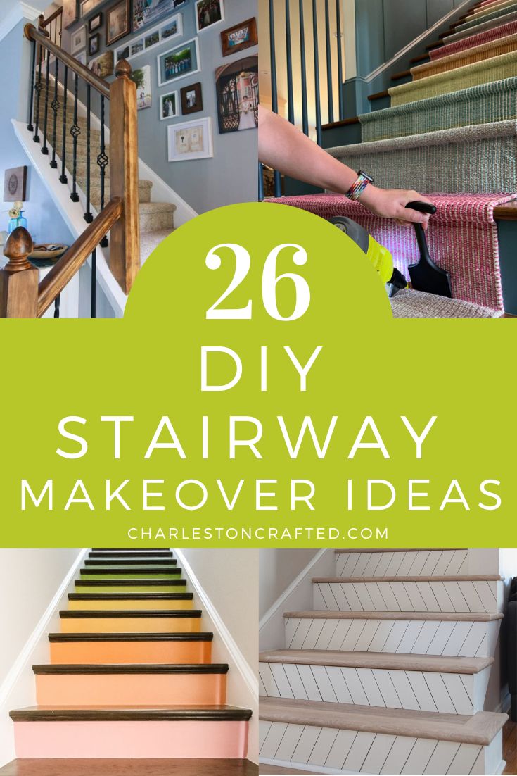 26 Inspiring DIY Staircase Makeover Ideas