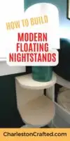 How to build a DIY modern floating nightstand