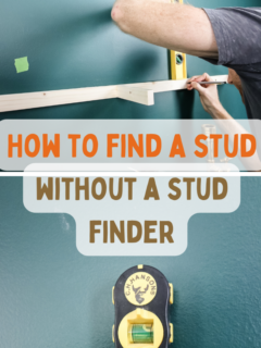 How to find a stud without a stud finder - Charleston Crafted
