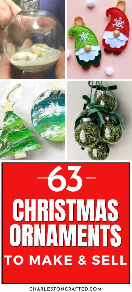 63 christmas ornaments to make and sell