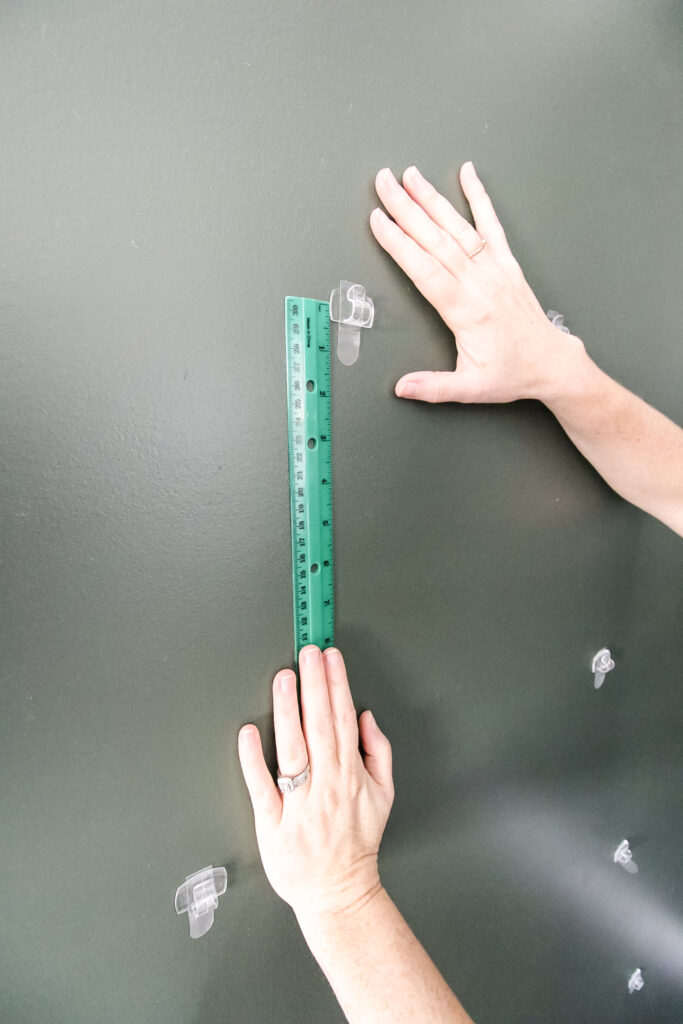 measuring for command hook placement