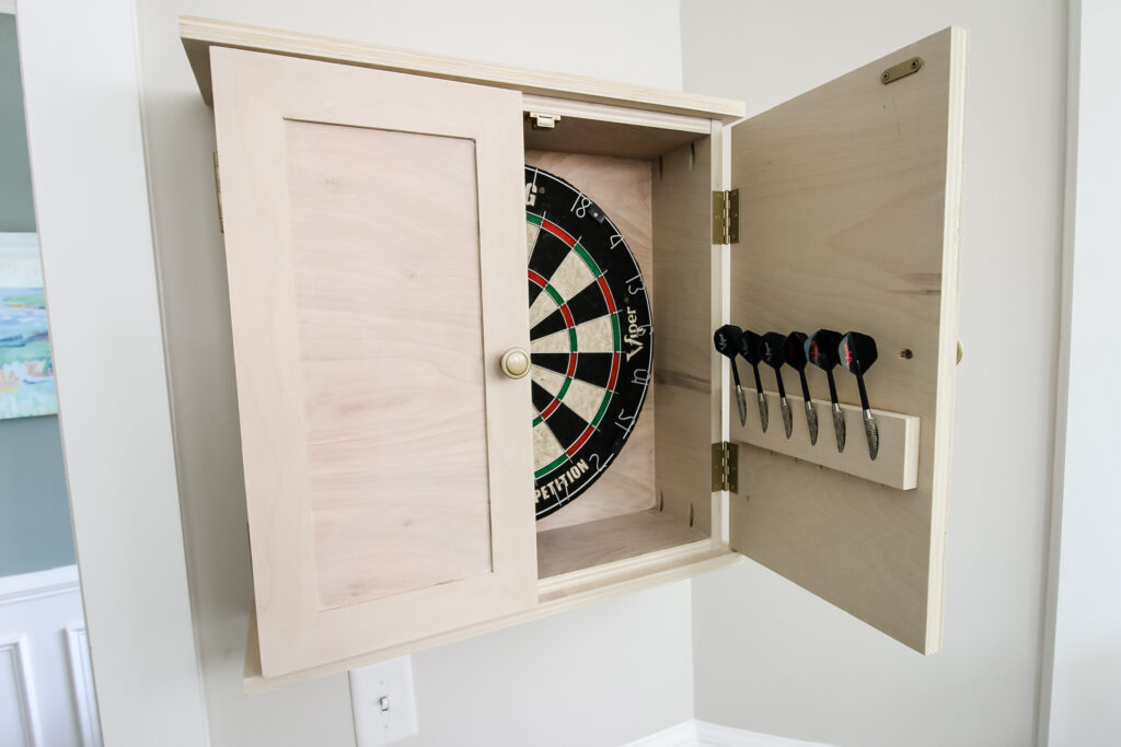 Dartboard cabinet plans