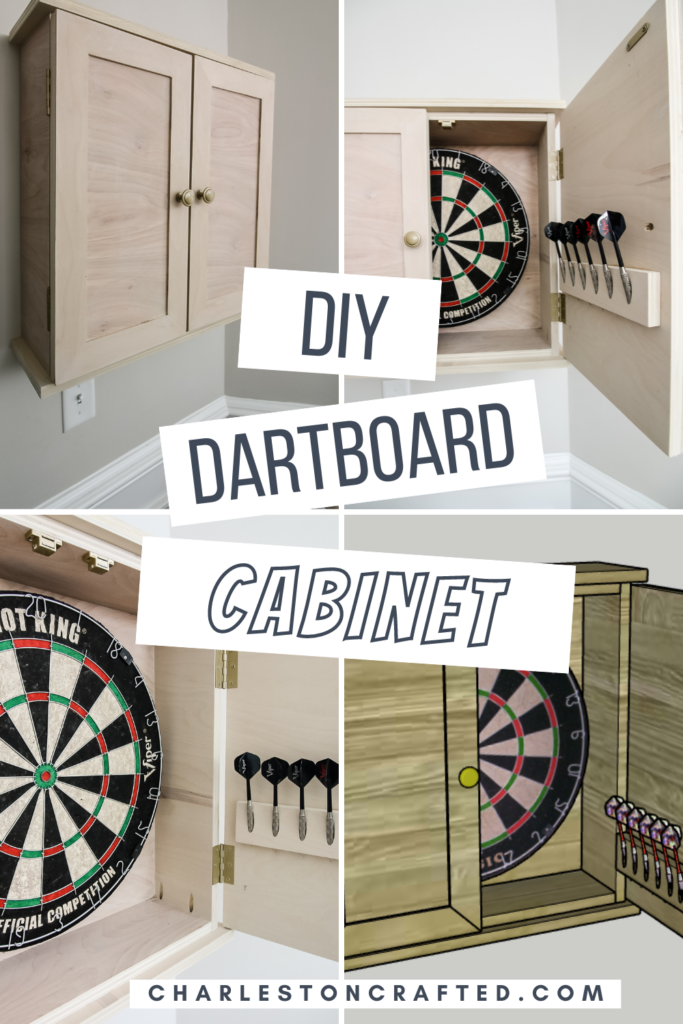 Link to DIY dartboard cabinet plans