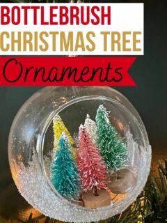 bottlebrush christmas tree ornaments