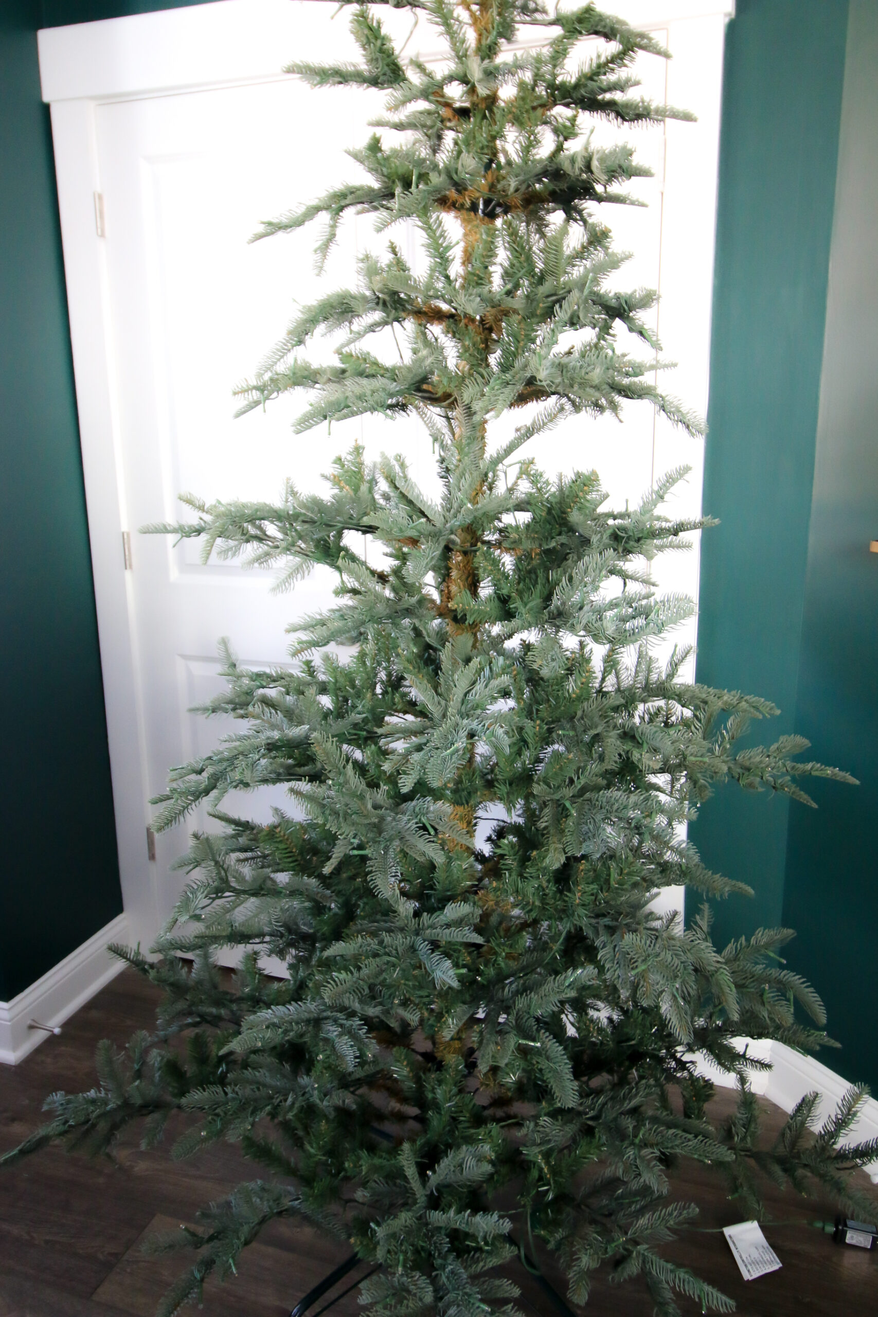 How to Make a Thin Christmas Tree Look Fuller