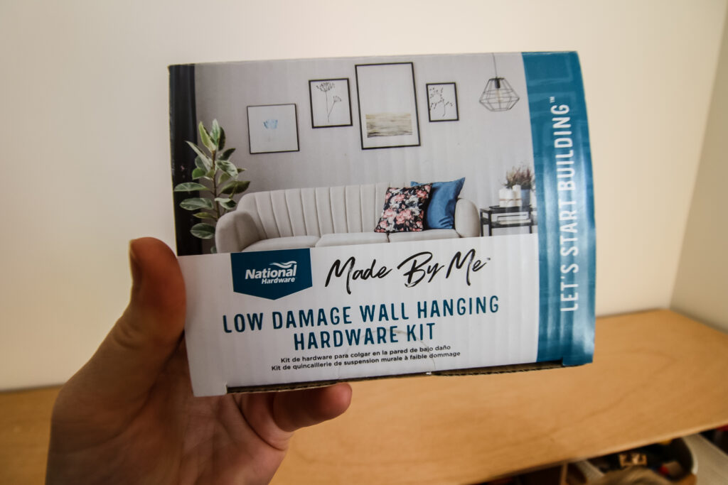 National Hardware Low Damage Wall Hanging Kit