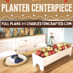 DIY tabletop planter centerpiece - Charleston Crafted