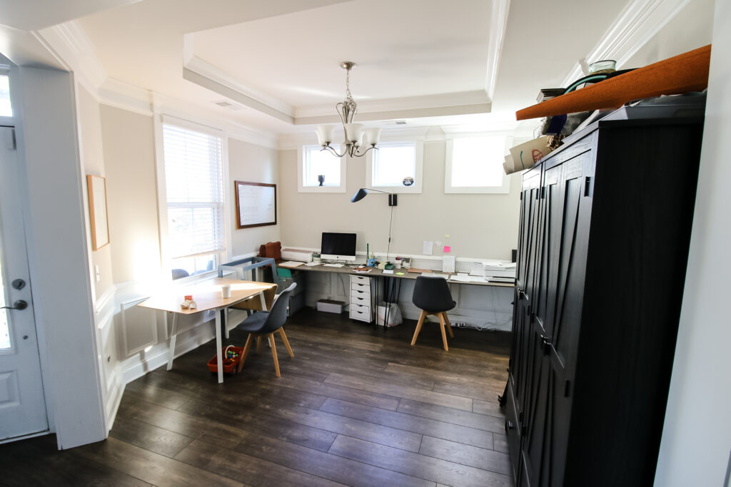 home office before