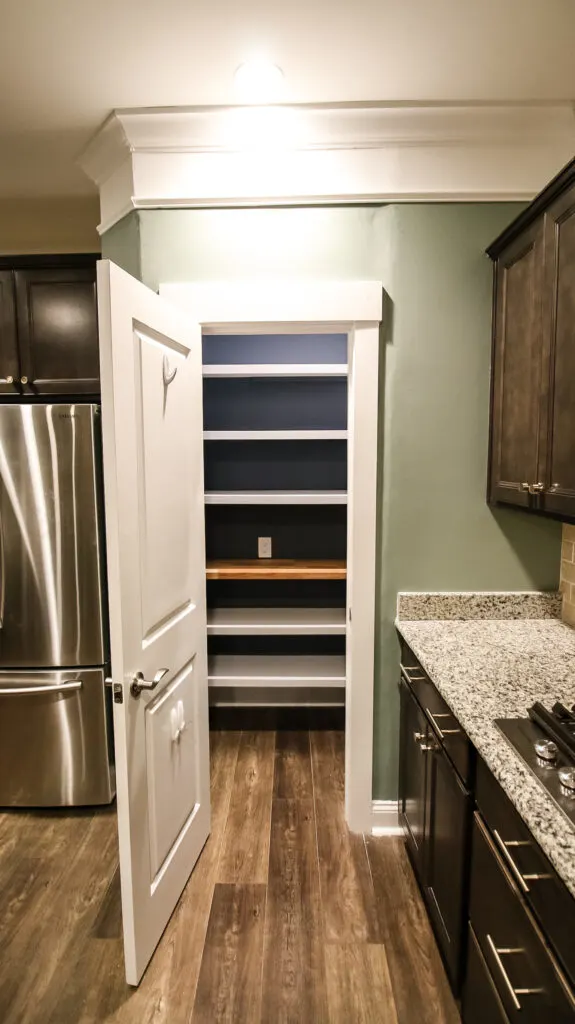 Looking into new pantry
