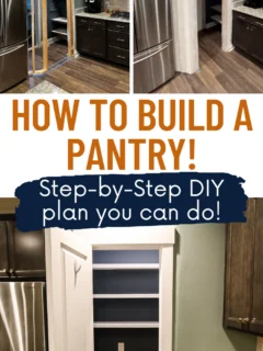 How to build a pantry - Charleston Crafted