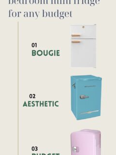 the best bedroom mini fridge for any budget