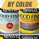 the best minwax wood stains by color