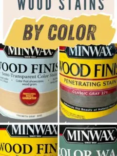 the best minwax wood stains by color