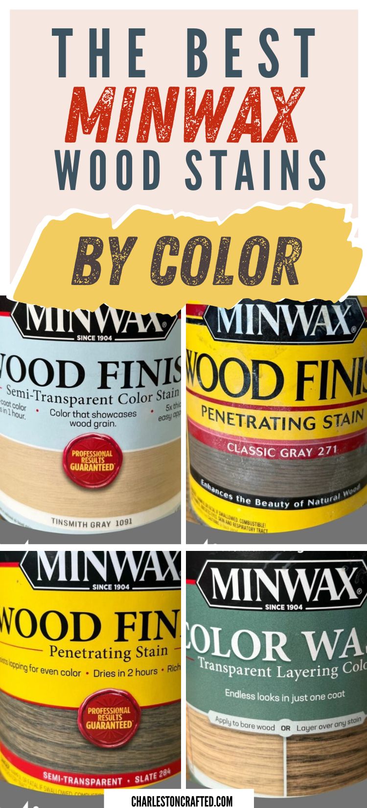 the best minwax wood stains by color