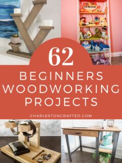 62 easy beginning woodworking projects