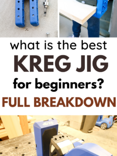Best Kreg Jig for Beginners - Charleston Crafted