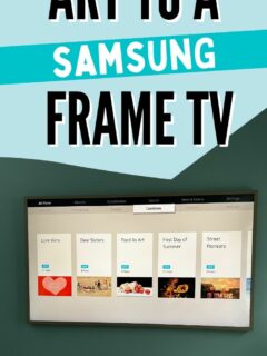 How to Upload Art to the Frame TV