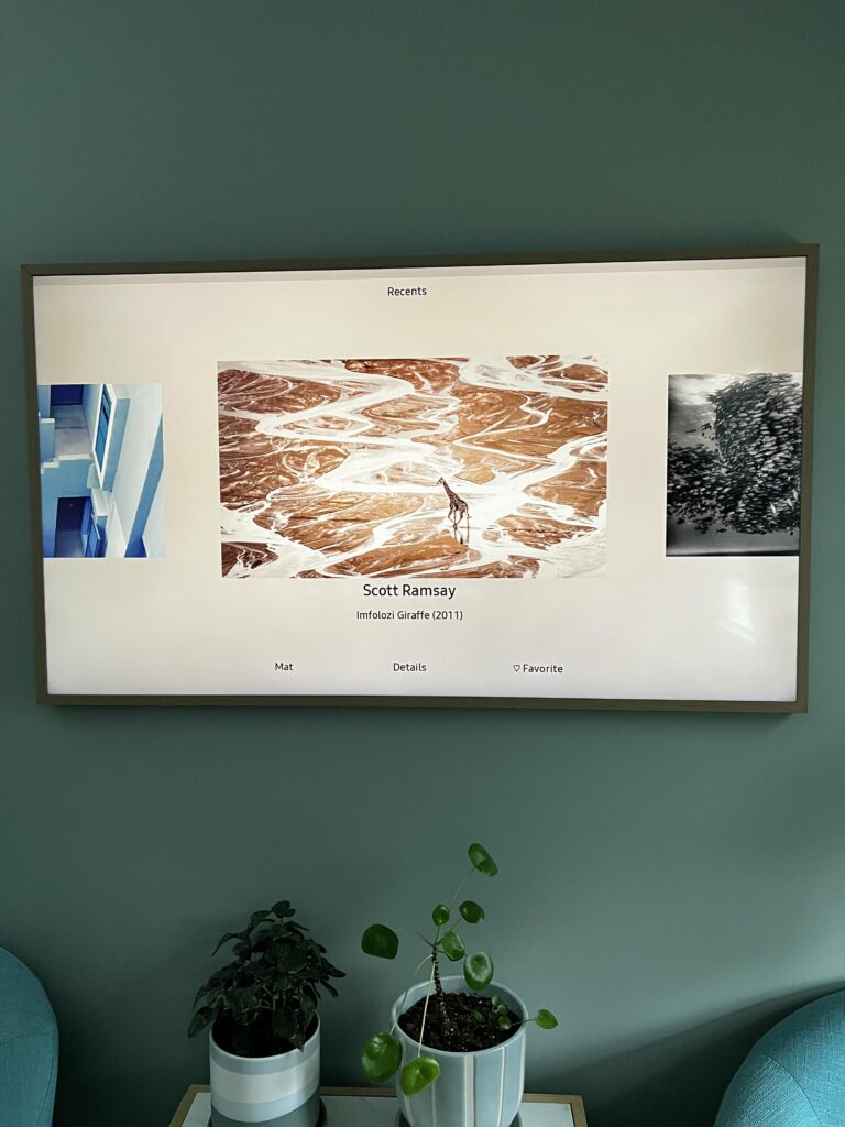 free art on a samsung frame tv