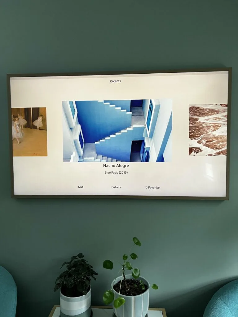 free art on a samsung frame tv