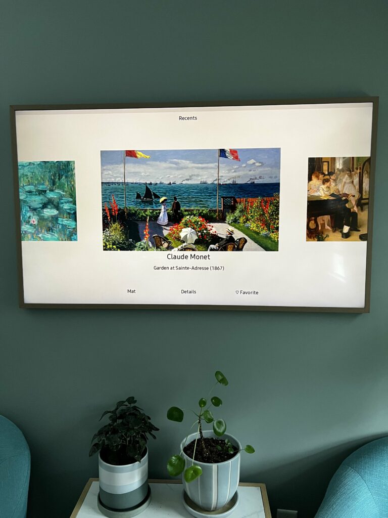 free art on a samsung frame tv