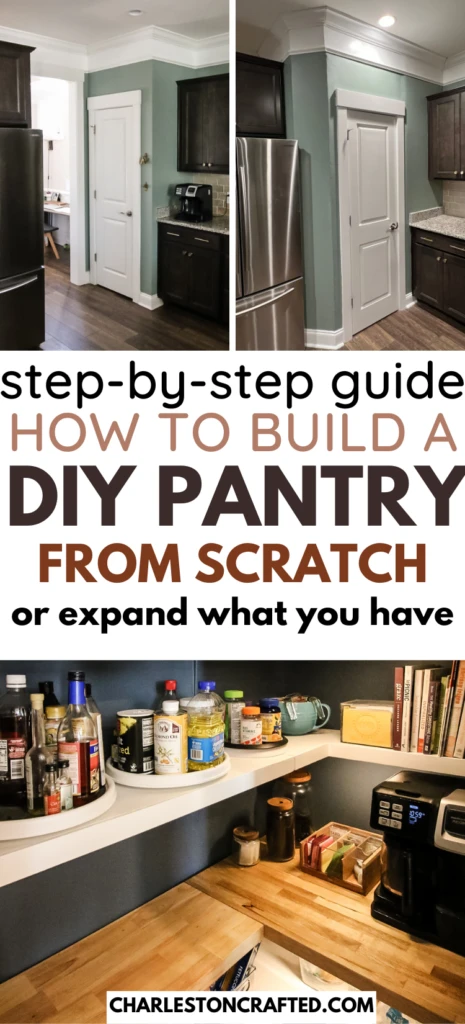 Pantry expansion reveal - Charleston Crafted