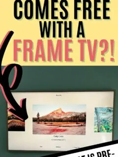 WHAT ART COMES FREE WITH A FRAME TV