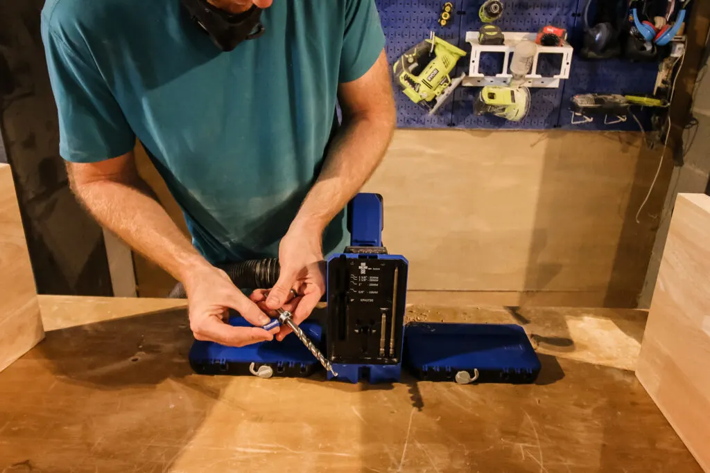 Adjusting Kreg 720 Pro for 1 1/2" thick butcher block