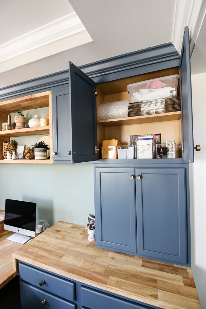 Checking cabinet door alignment