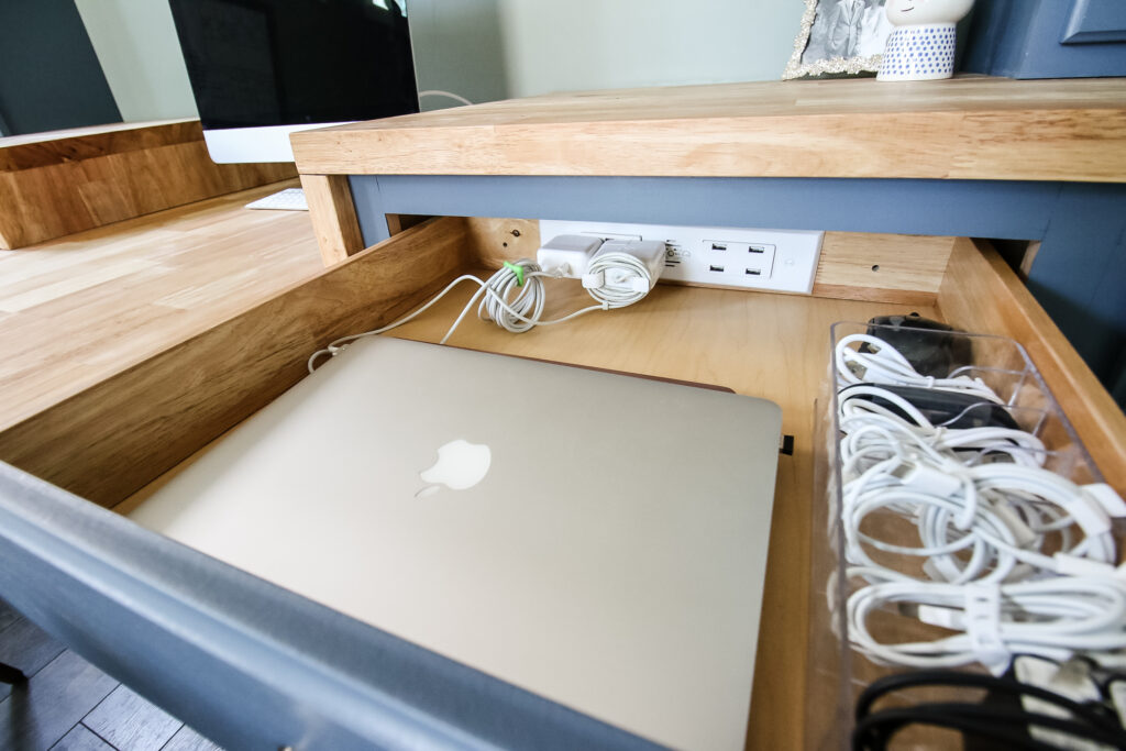 Docking Drawer installed in home office