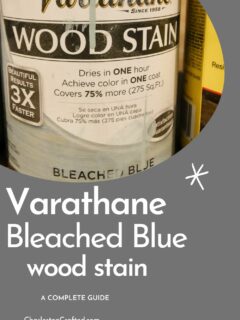 varathane bleached blue