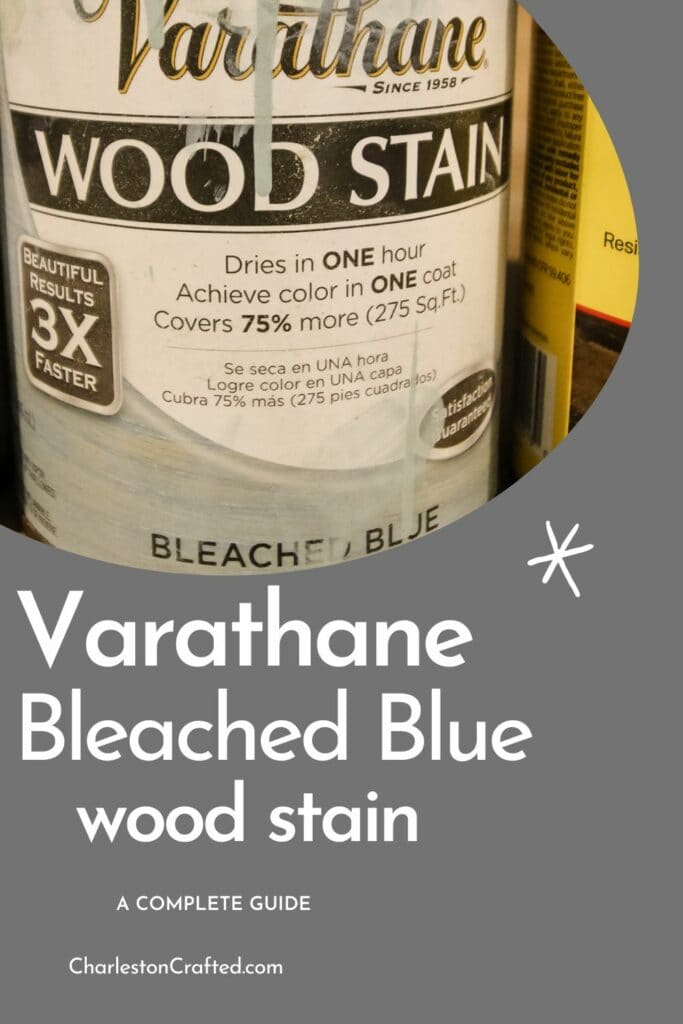 varathane bleached blue