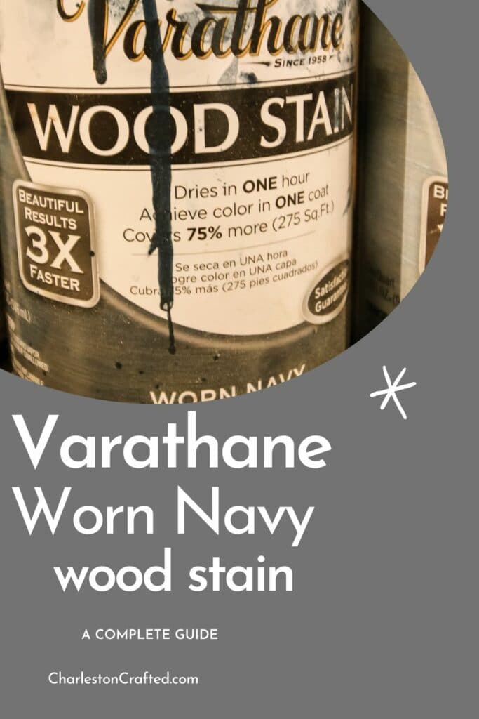 varathane worn navy