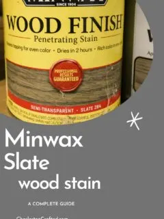 minwax slate wood stain