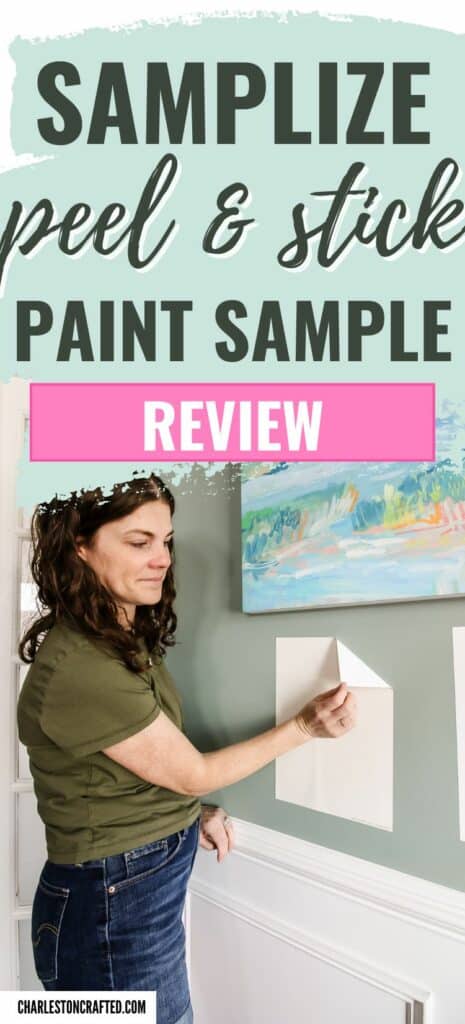 samplize peel and stick paint sample review