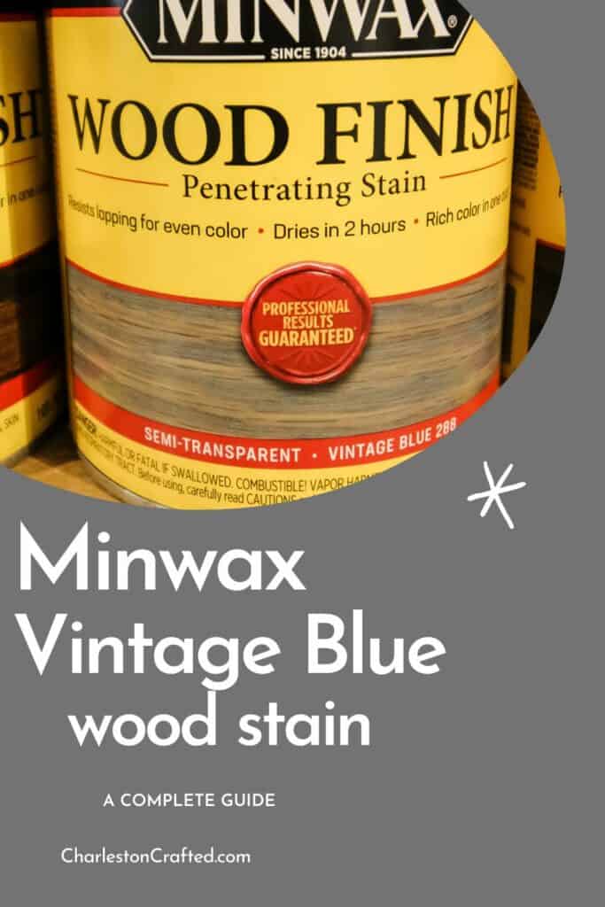 minwax vintage blue