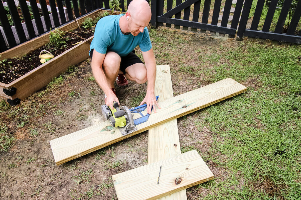 Using circular saw and Kreg Portable Cross Cut