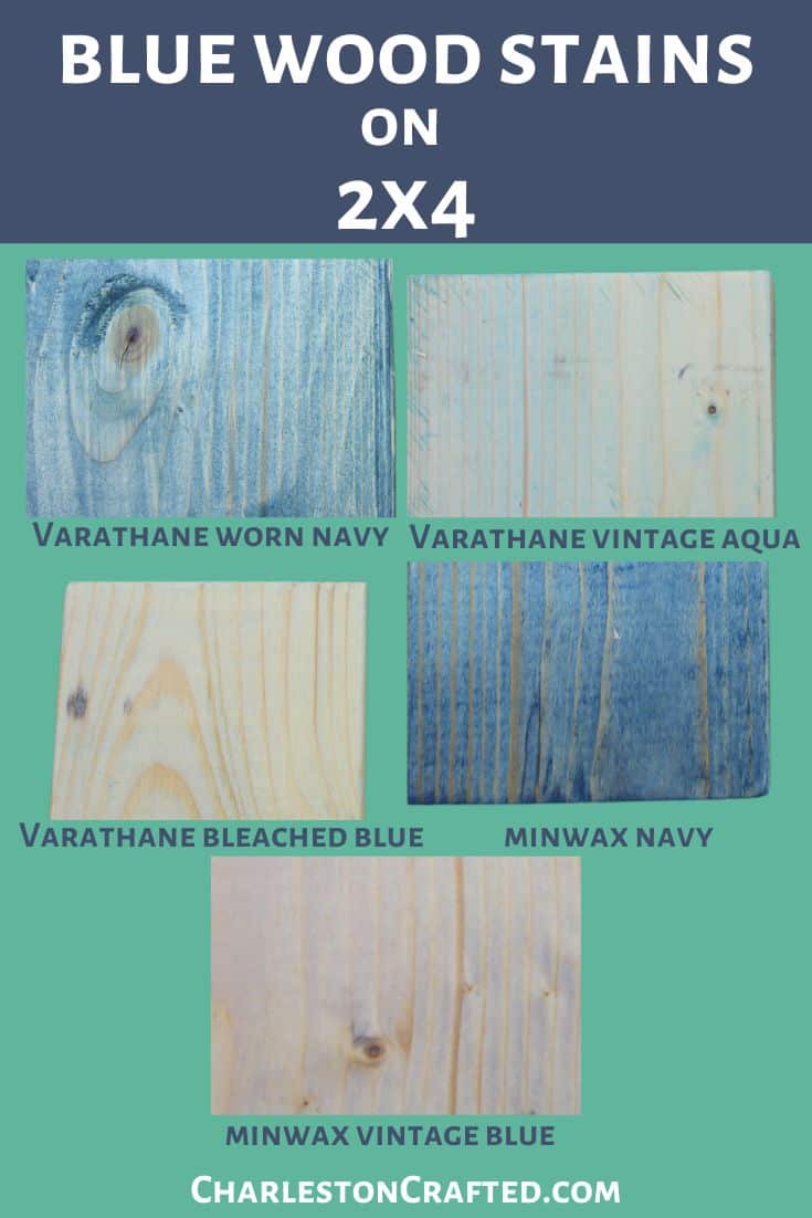 blue wood stain - Google Search  Blue wood stain, Staining wood, Blue wood