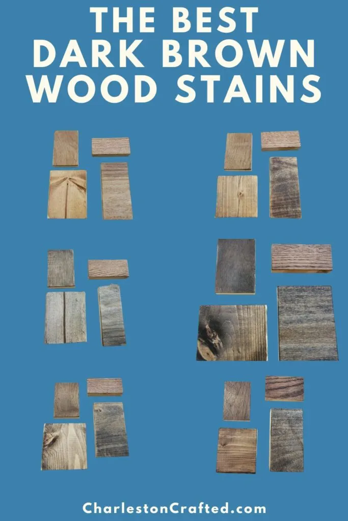 the best dark brown wood stains