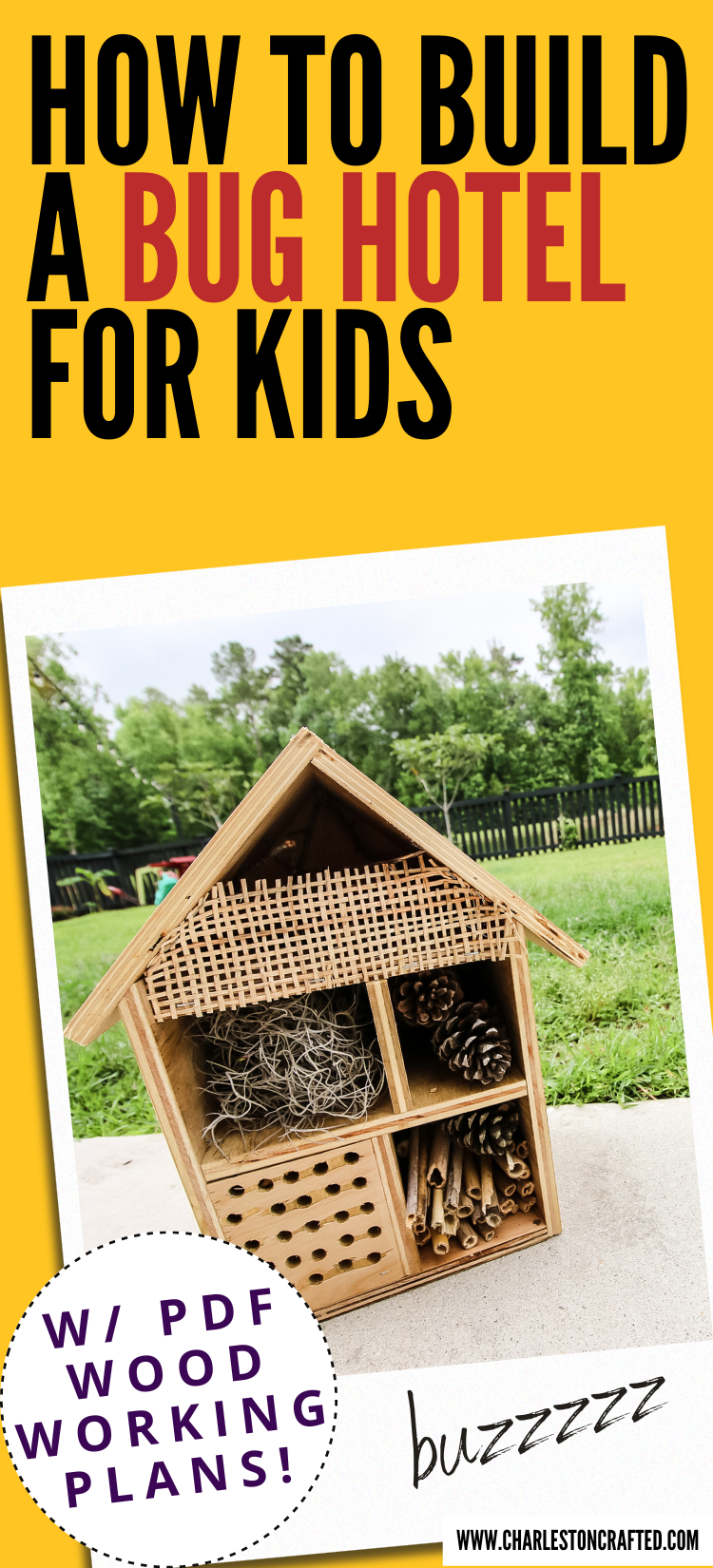 How to build a bug hotel for kids - Charleston Crafted