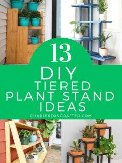 DIY tiered Plant Stand Ideas