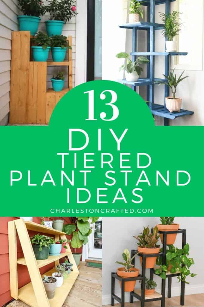 DIY tiered Plant Stand Ideas