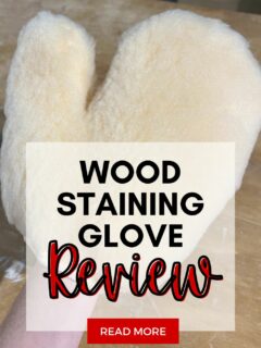 wood staining glove review