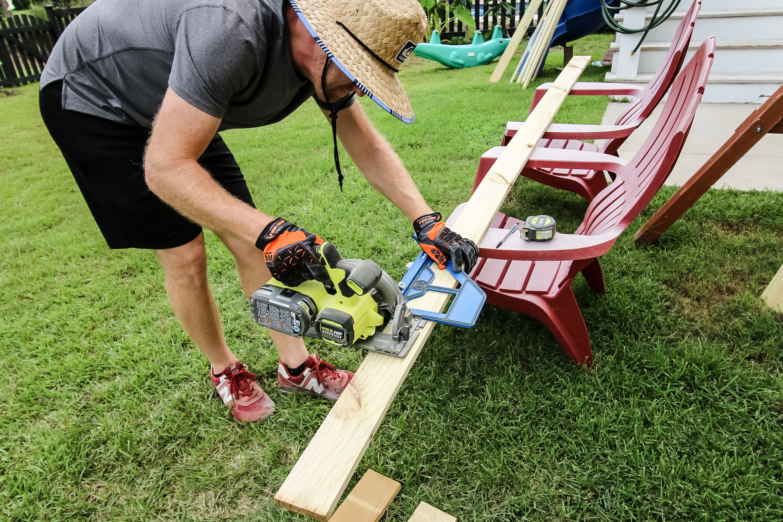 Cutting down slats