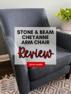 Stone & Beam Cheyanne Arm Chair Review