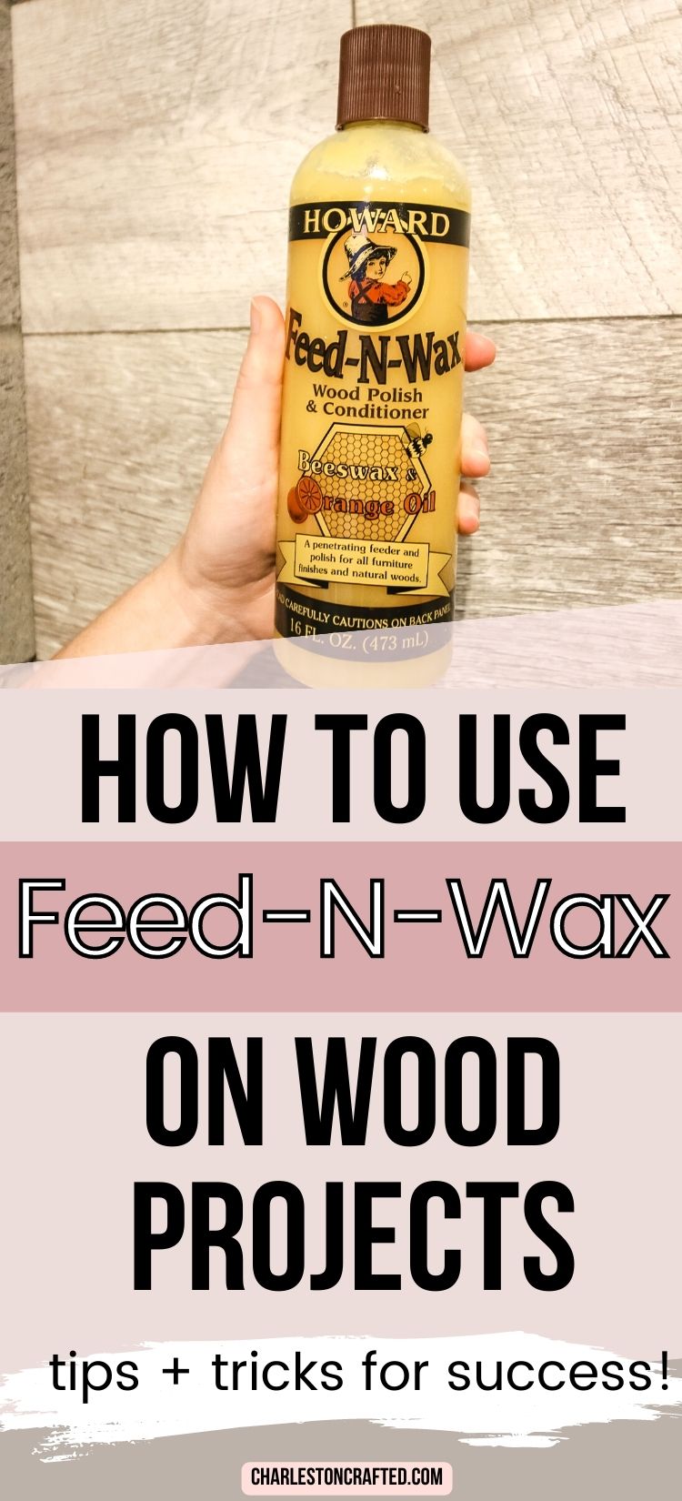 Howard - Feed-N-Wax Wood Polish and Conditioner - 16 oz
