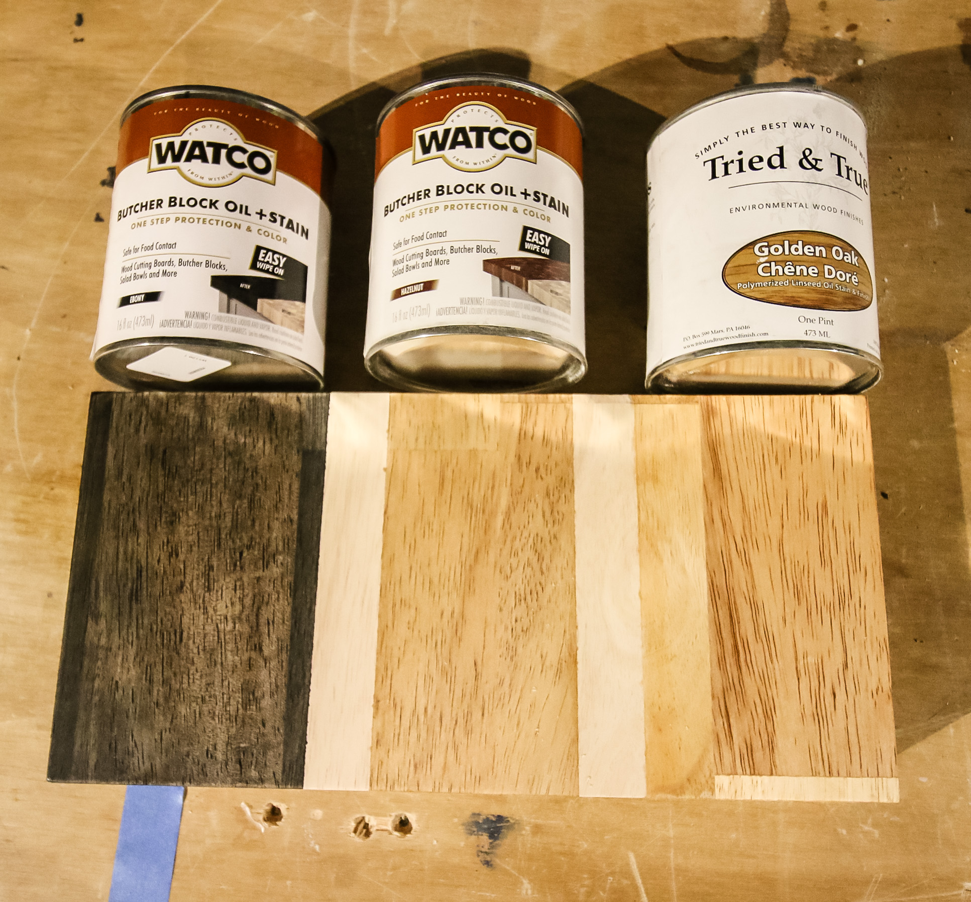 Butcher sales block stain