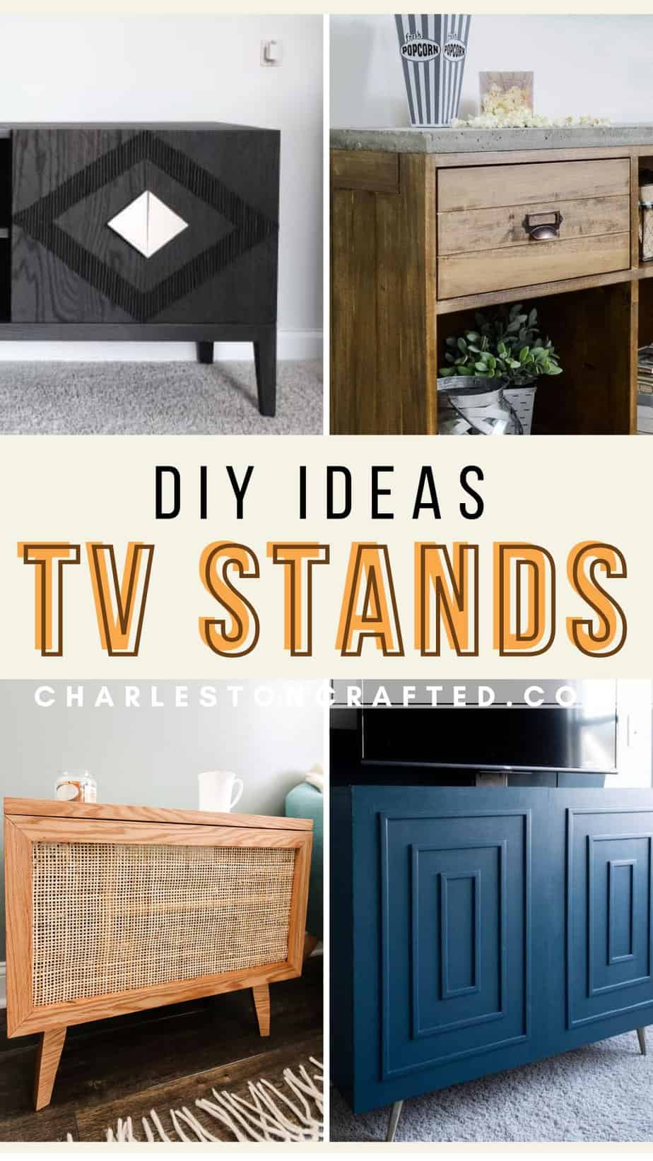 Diy modern tv stand discount